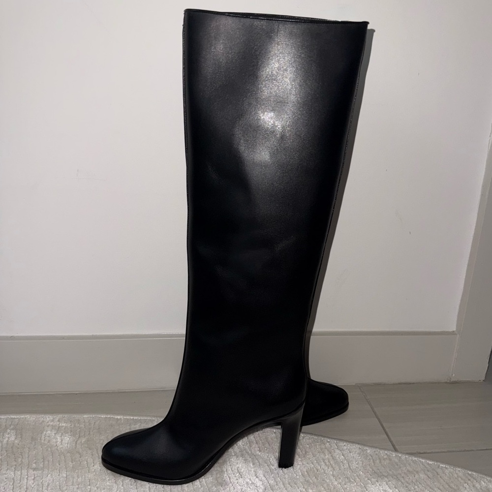 The Row Wide Shaft Boots,39.5,Black - Picture 9 of 16